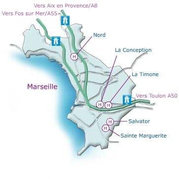 harta e Marsejë spital