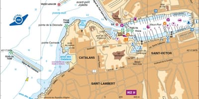 Harta e Marsejë terminalit të cruise