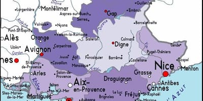Harta e Marsejë rajon